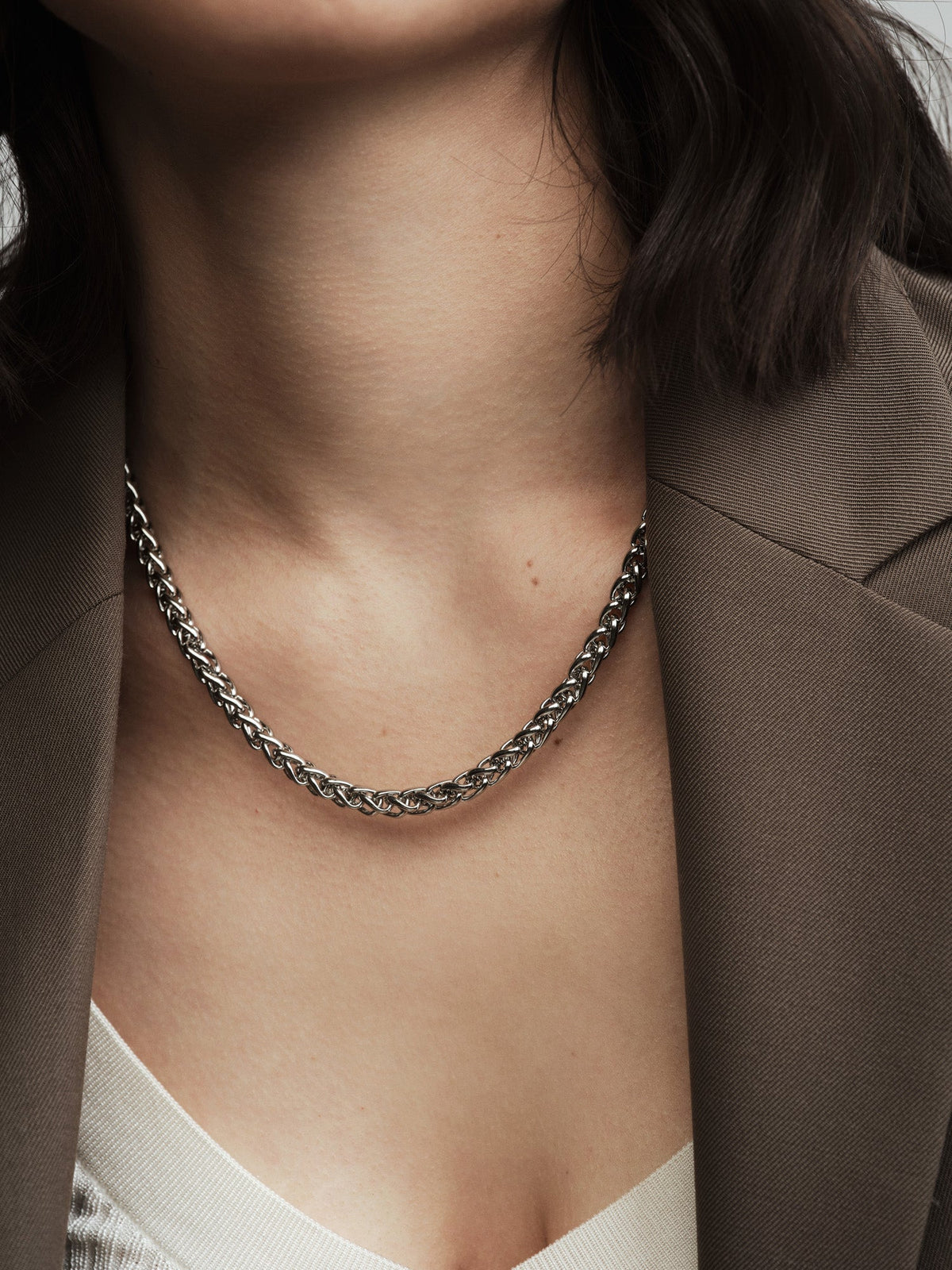 Rebel Chain Thin Necklace