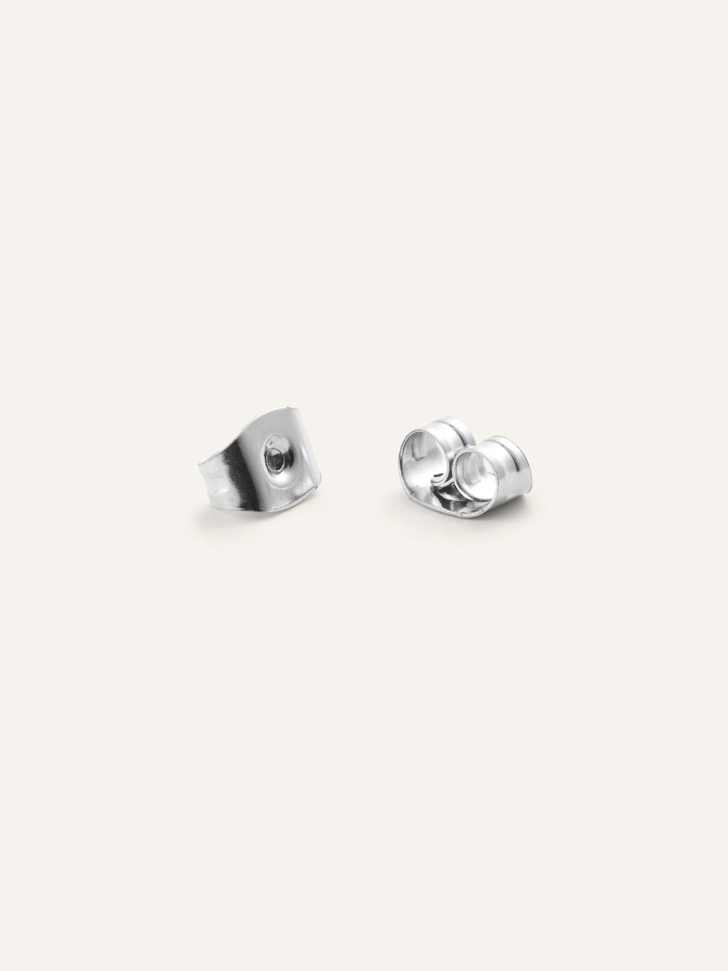 Belle White Small Studs