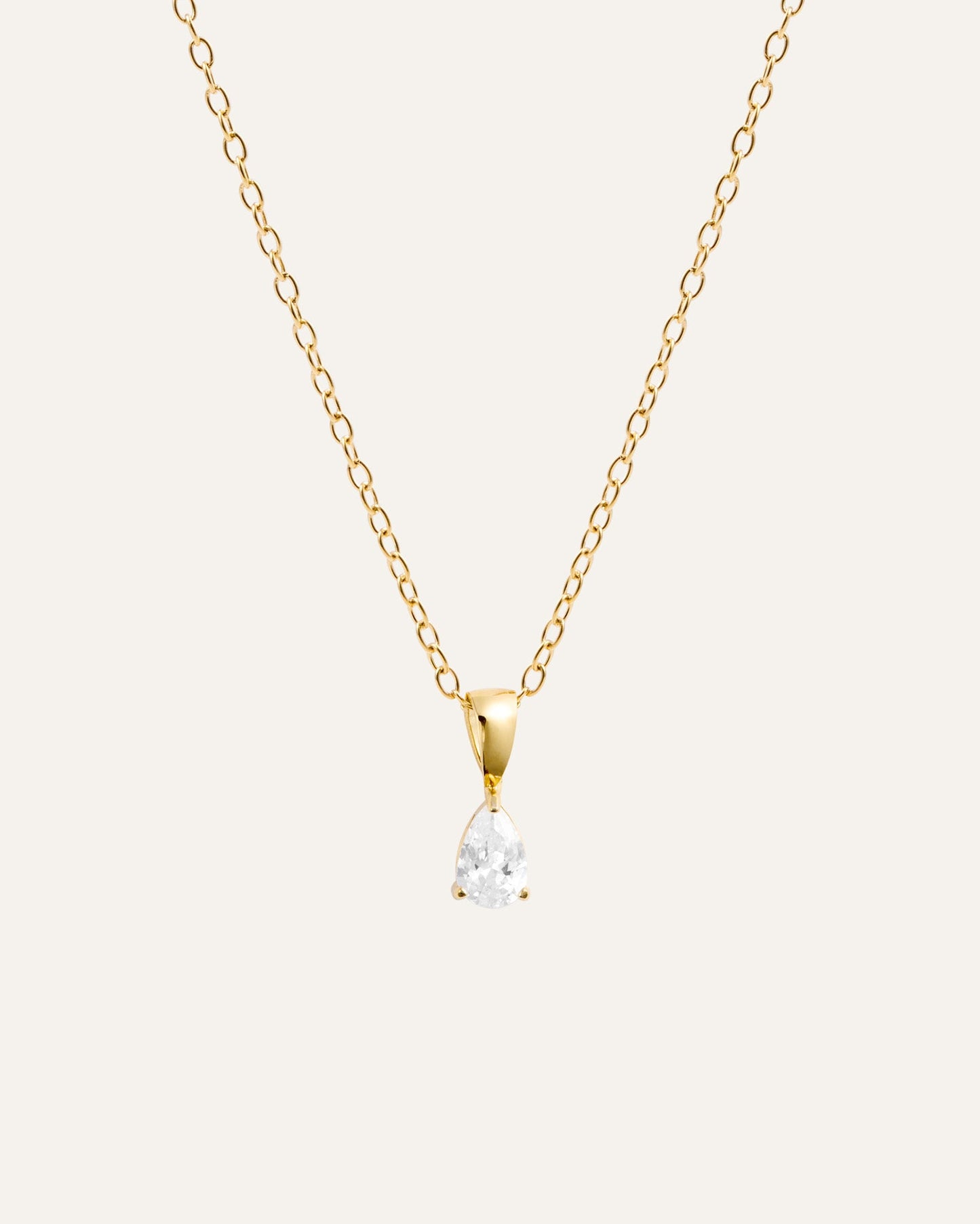 Belle White Necklace