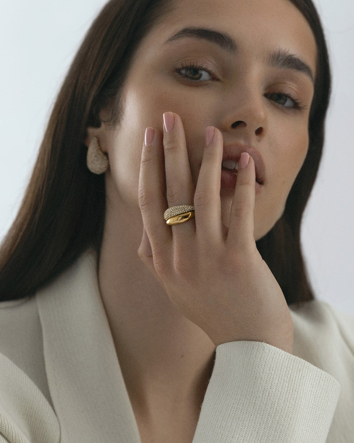 Pavé daring ring