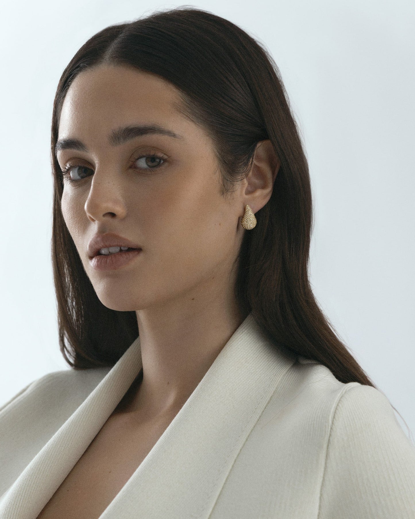 Pavé daring small earring