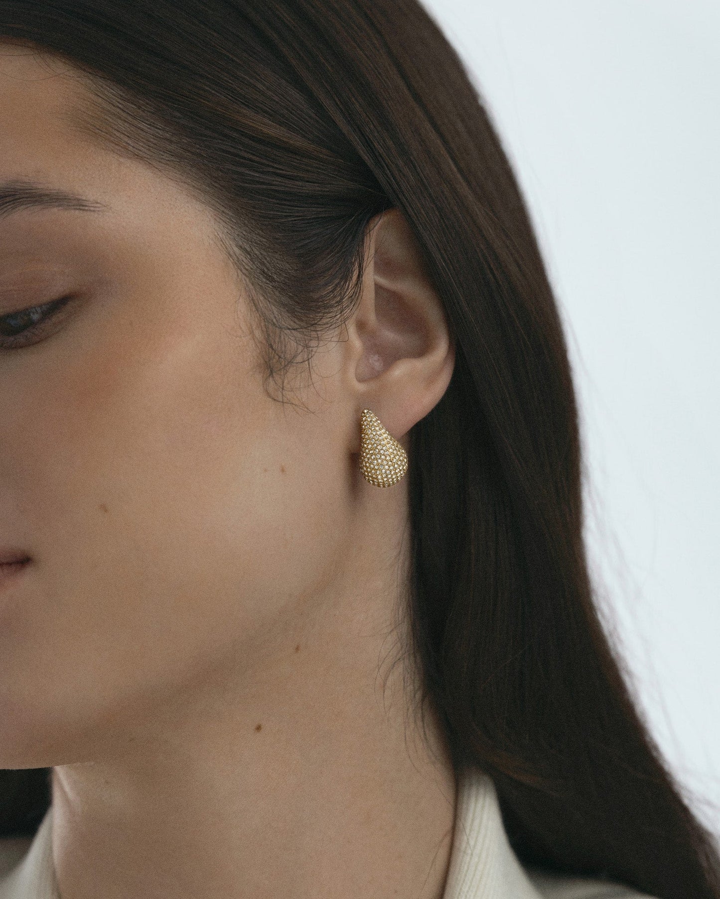 Pavé daring small earring