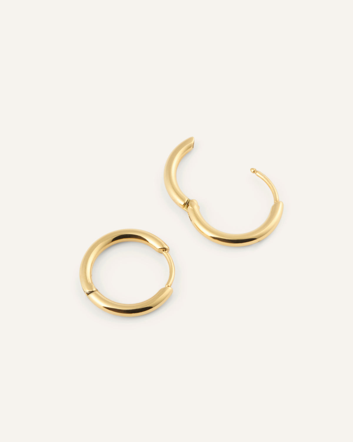 Slim Small Hoops