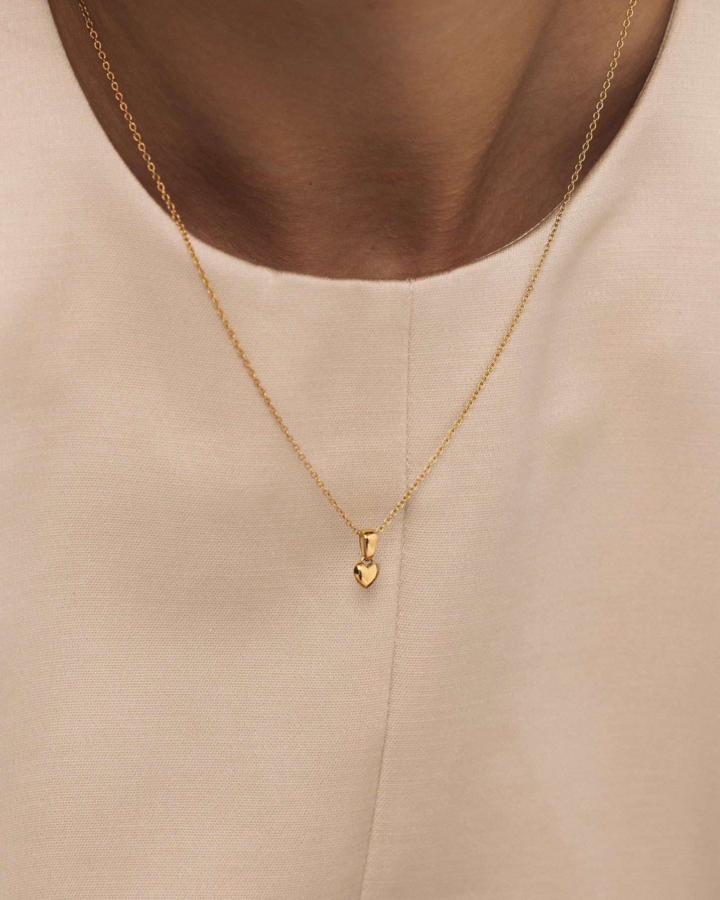 Sweetheart Gold Small Necklace