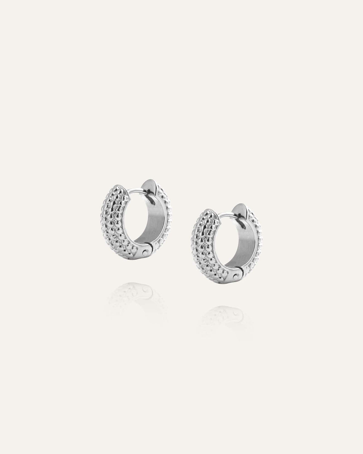 Beaded Hoops Small