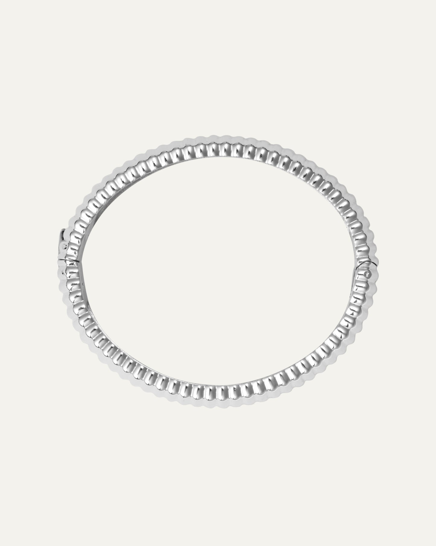 Retro Ribbed Bangle