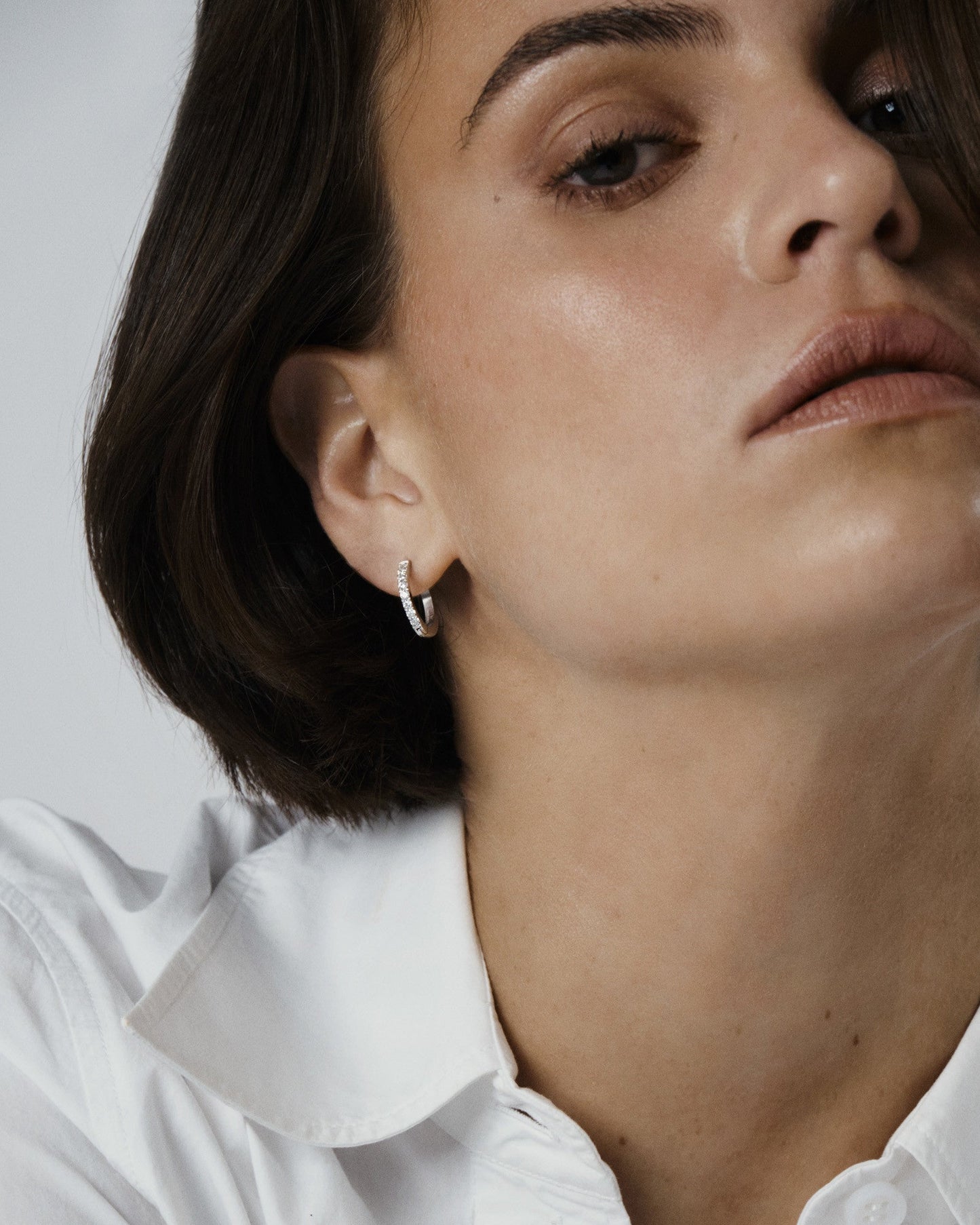 Shiny Hoops Medium