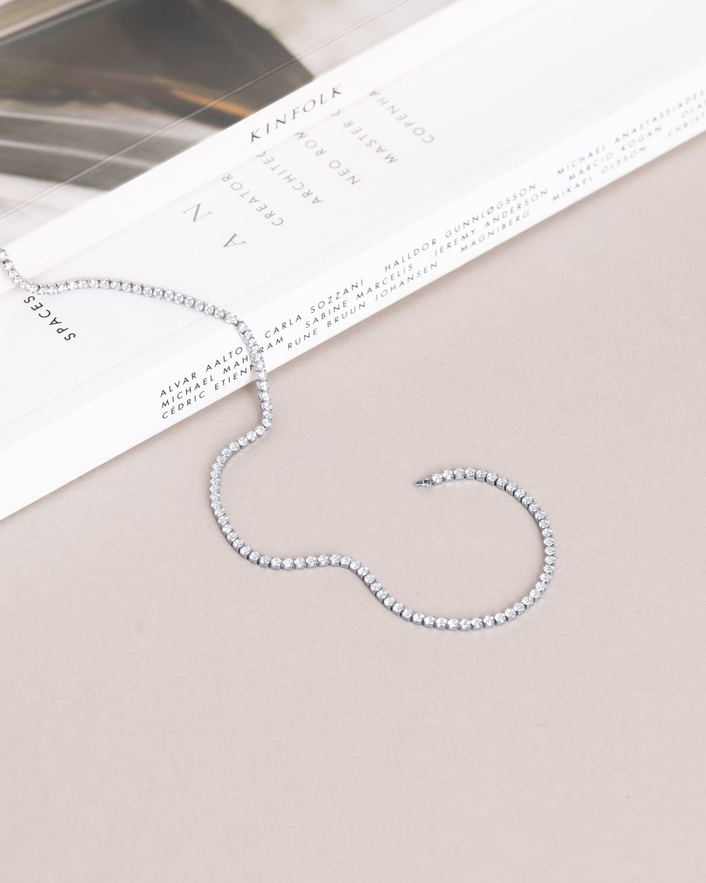 Shiny Tennis Necklace