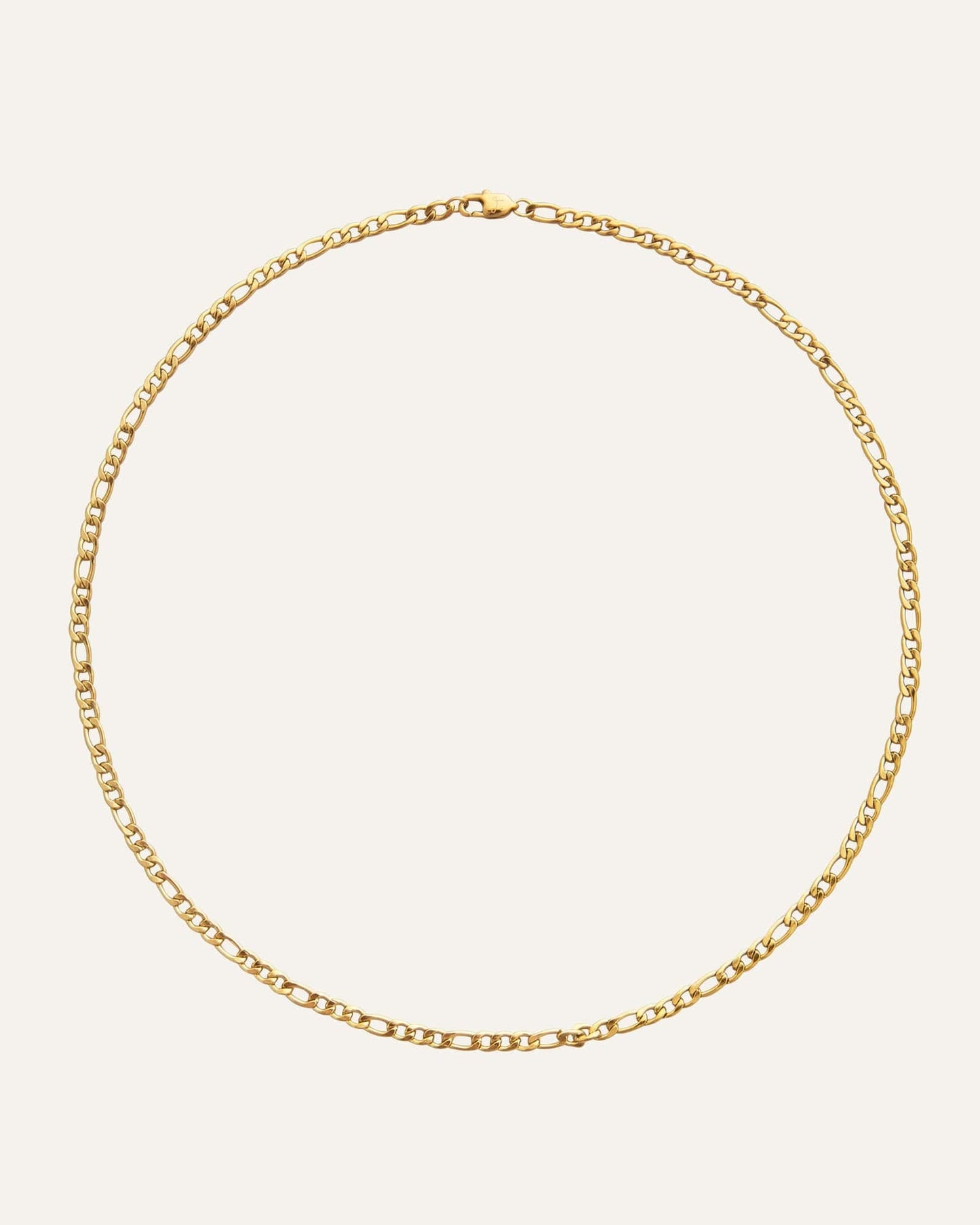 Thin figaro necklace