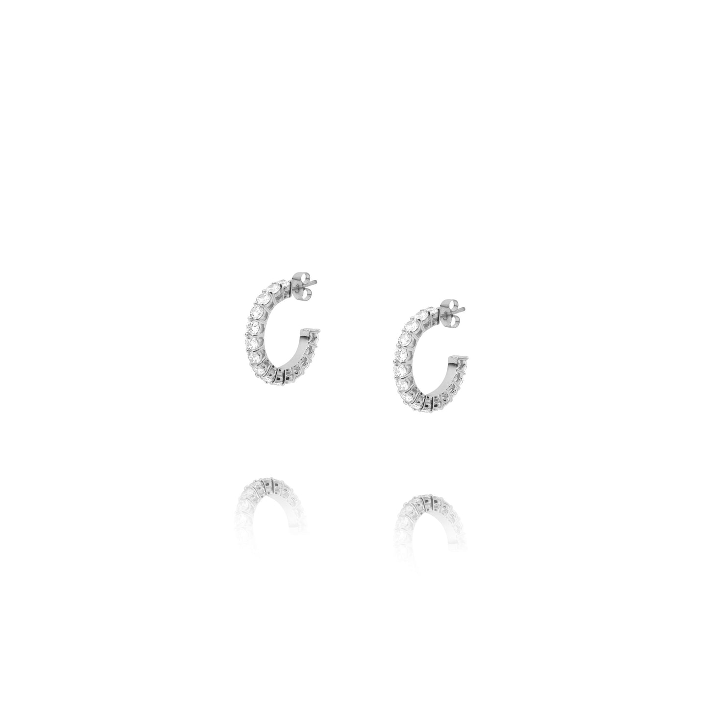 Desire Earrings Silver