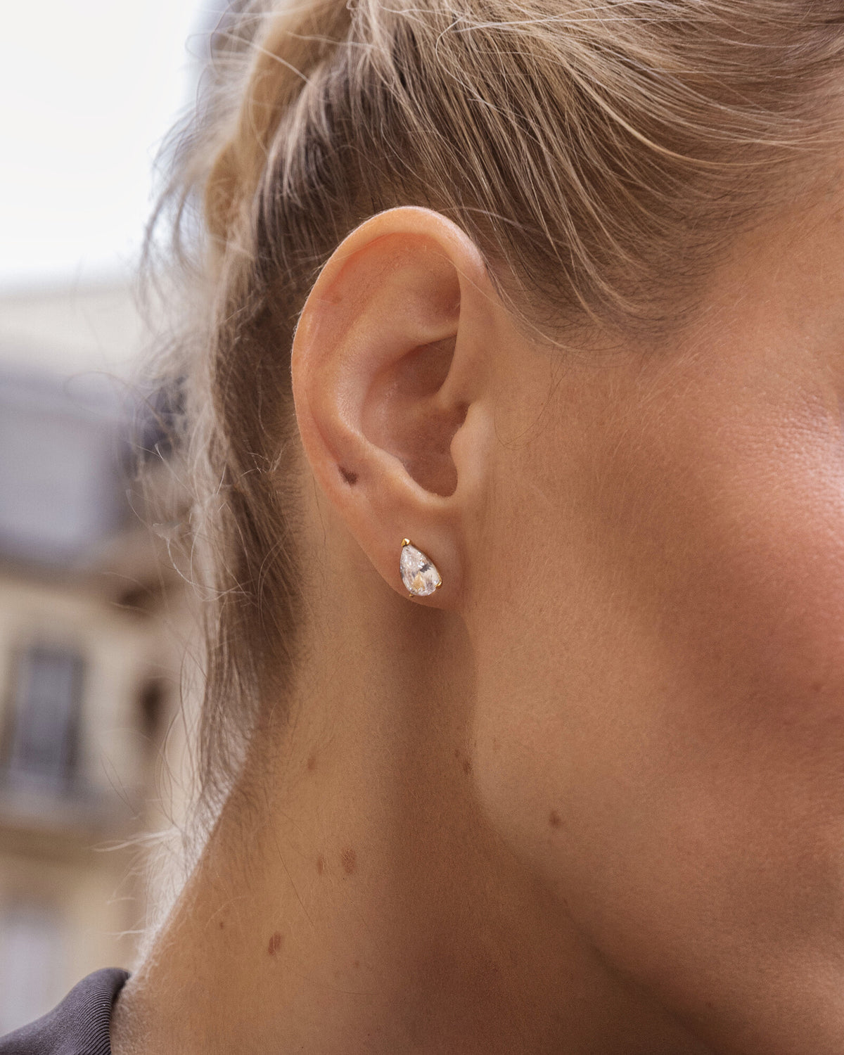 Amélie Gold Studs