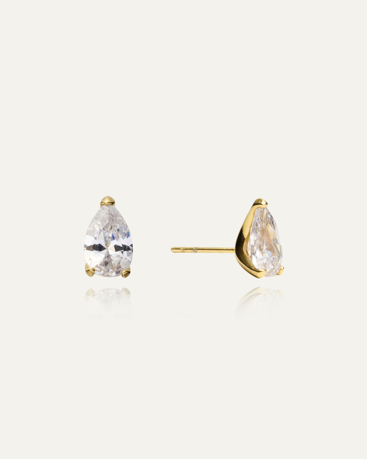 Amélie Gold Studs