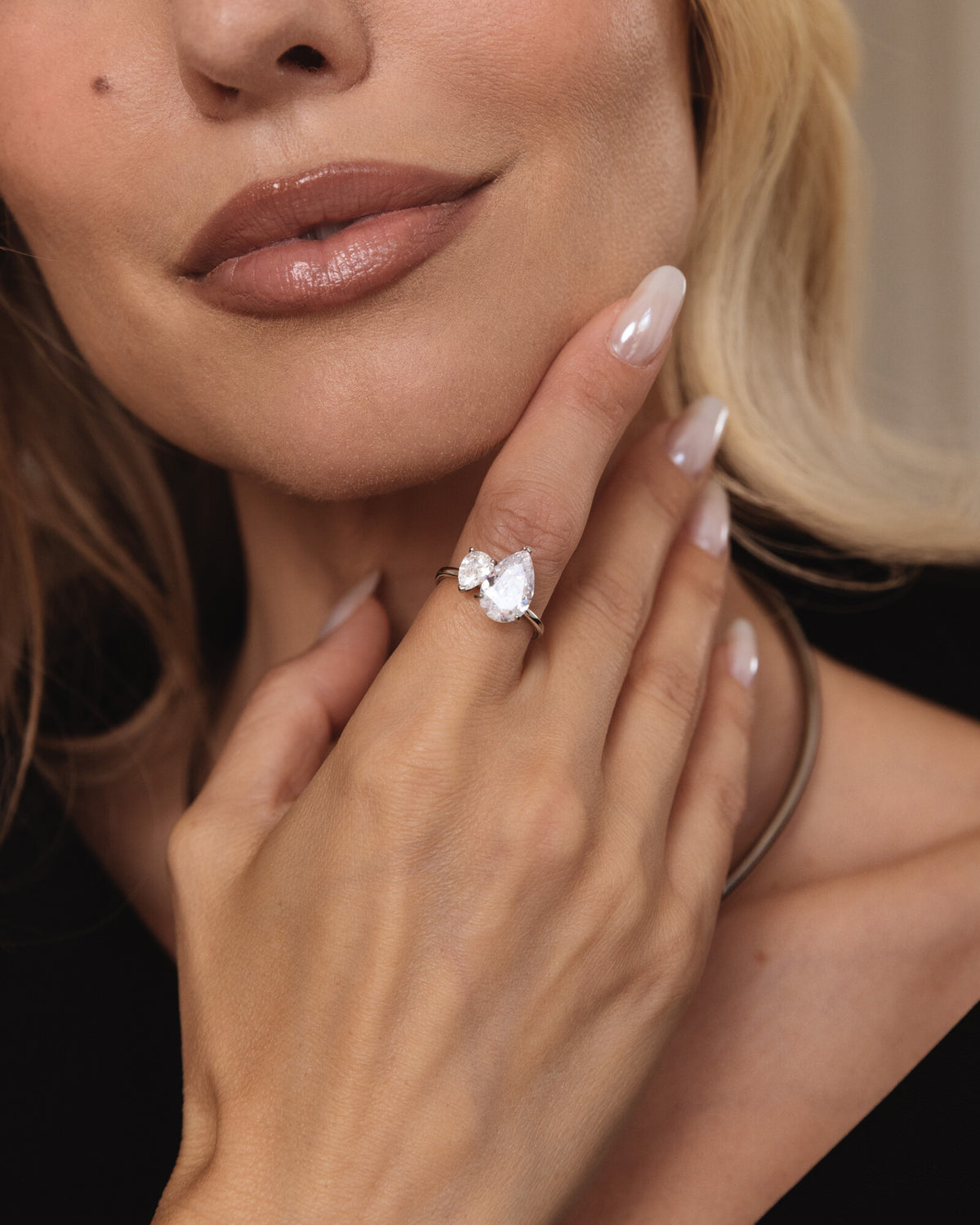 Aurélie Steel Ring