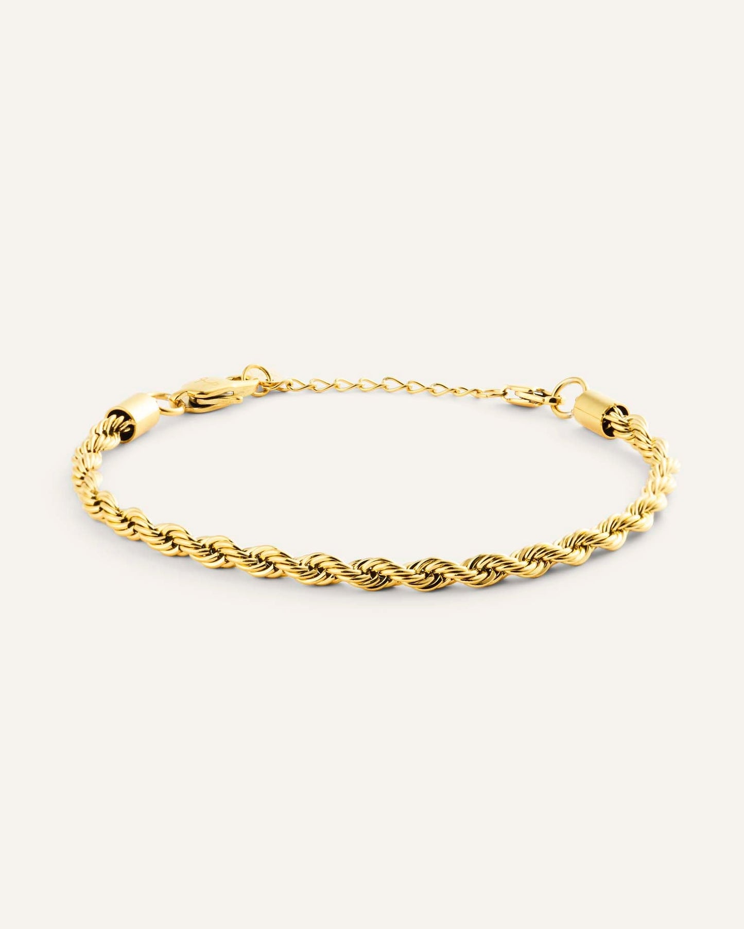 Bold Rope Chain Gold Bracelet