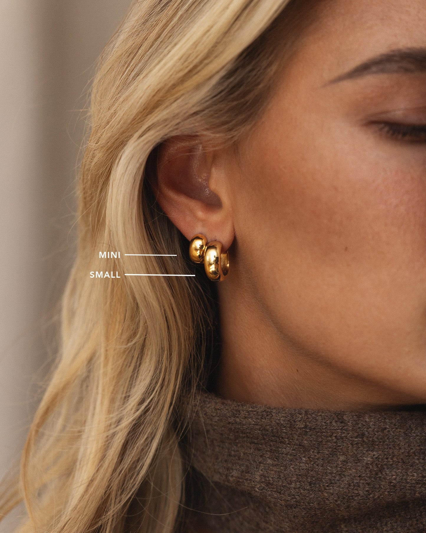 Brave Small Hoops