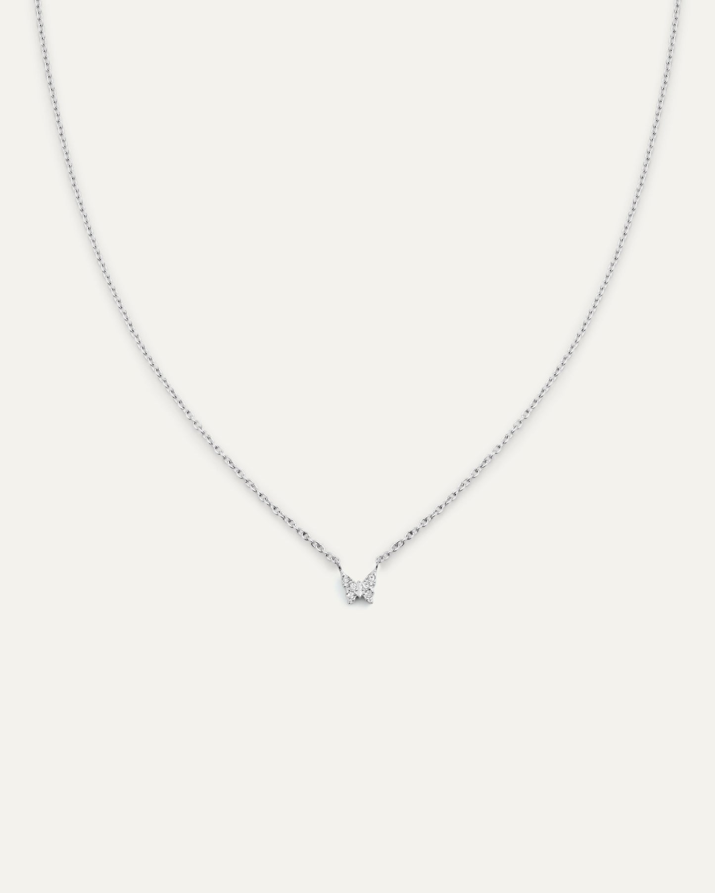 Butterfly Steel Necklace