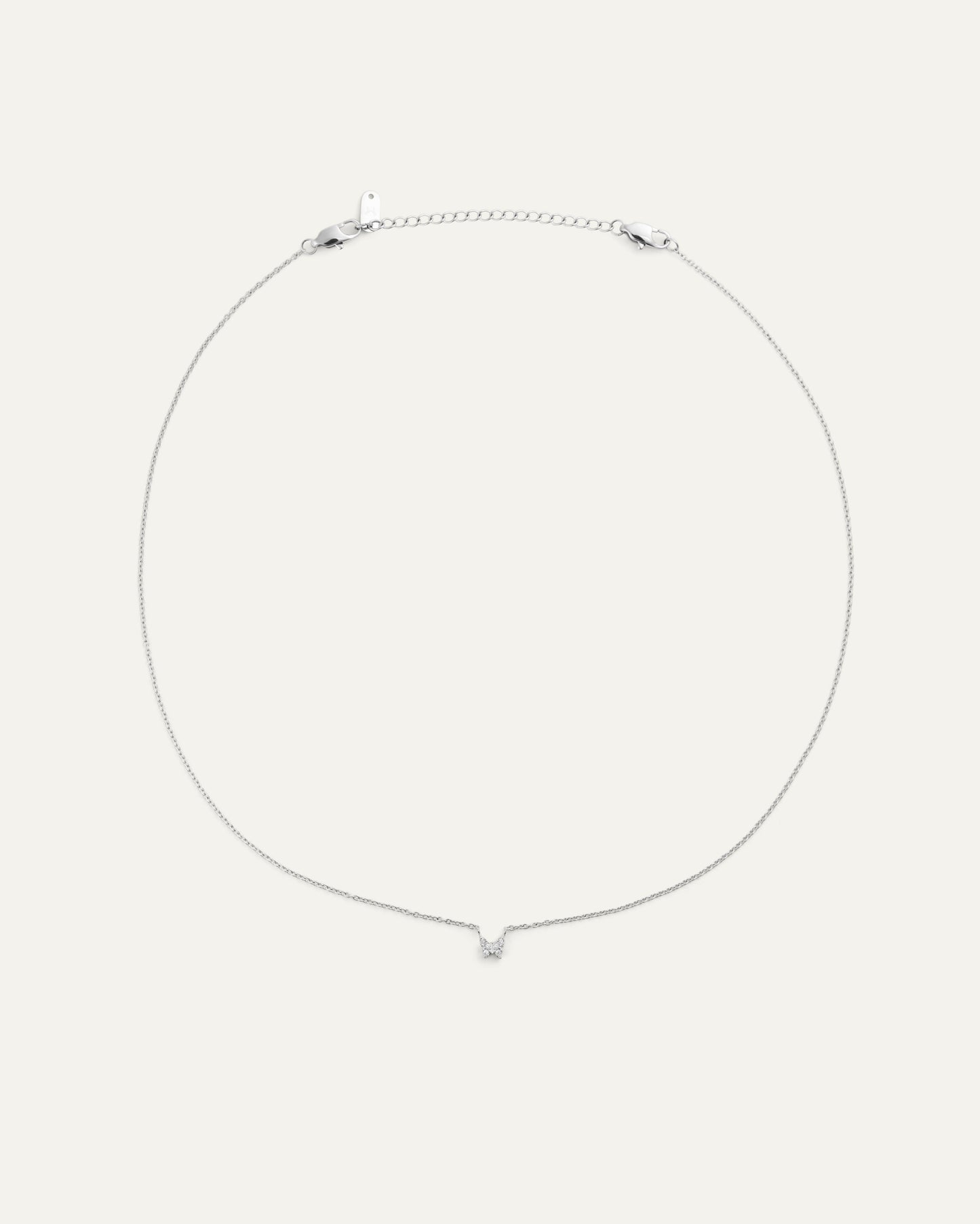 Butterfly Steel Necklace