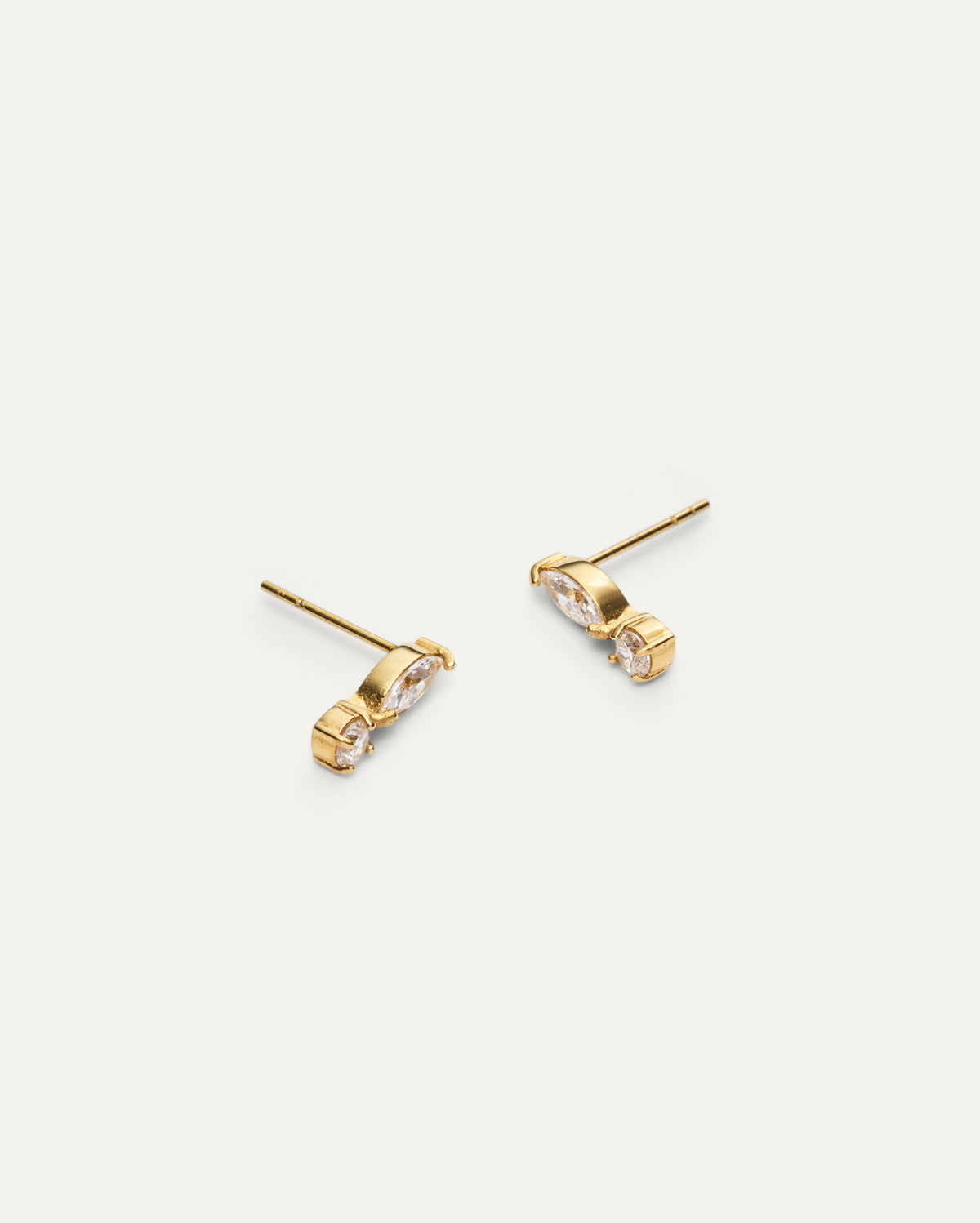 Élise Gold Studs
