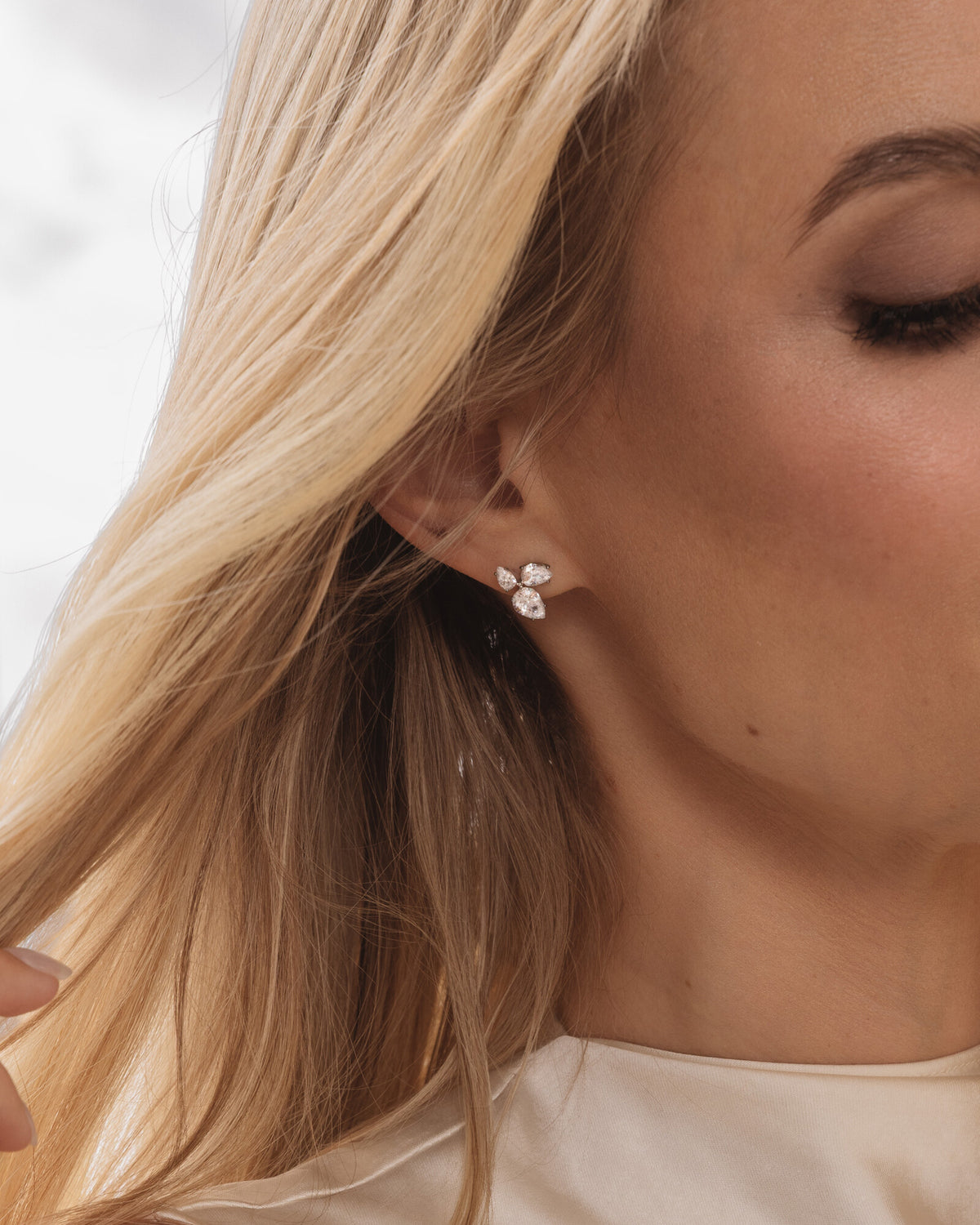 Fleur Steel Studs