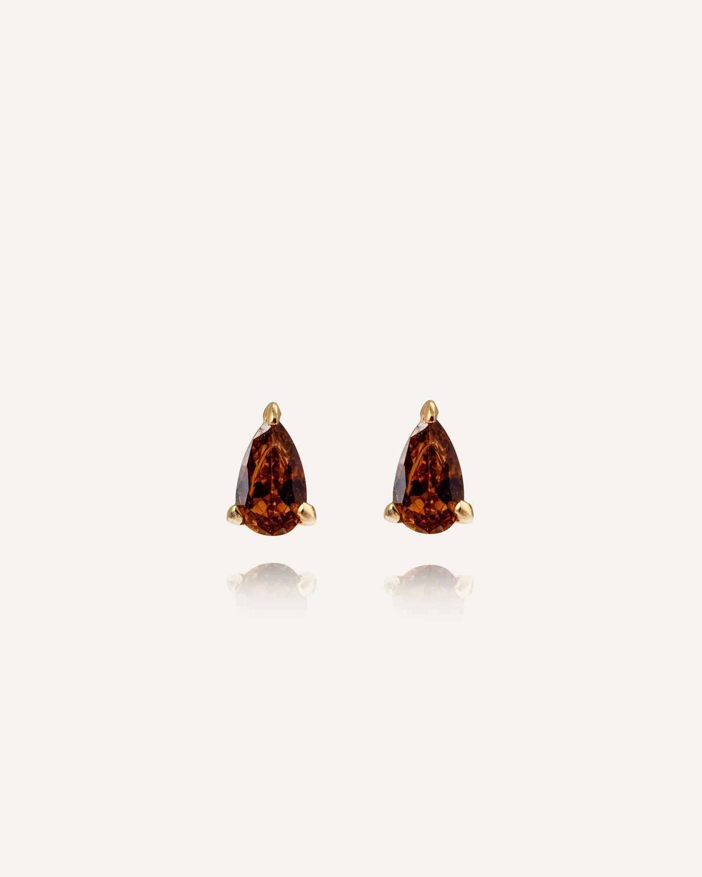 Belle Coffee Small Studs