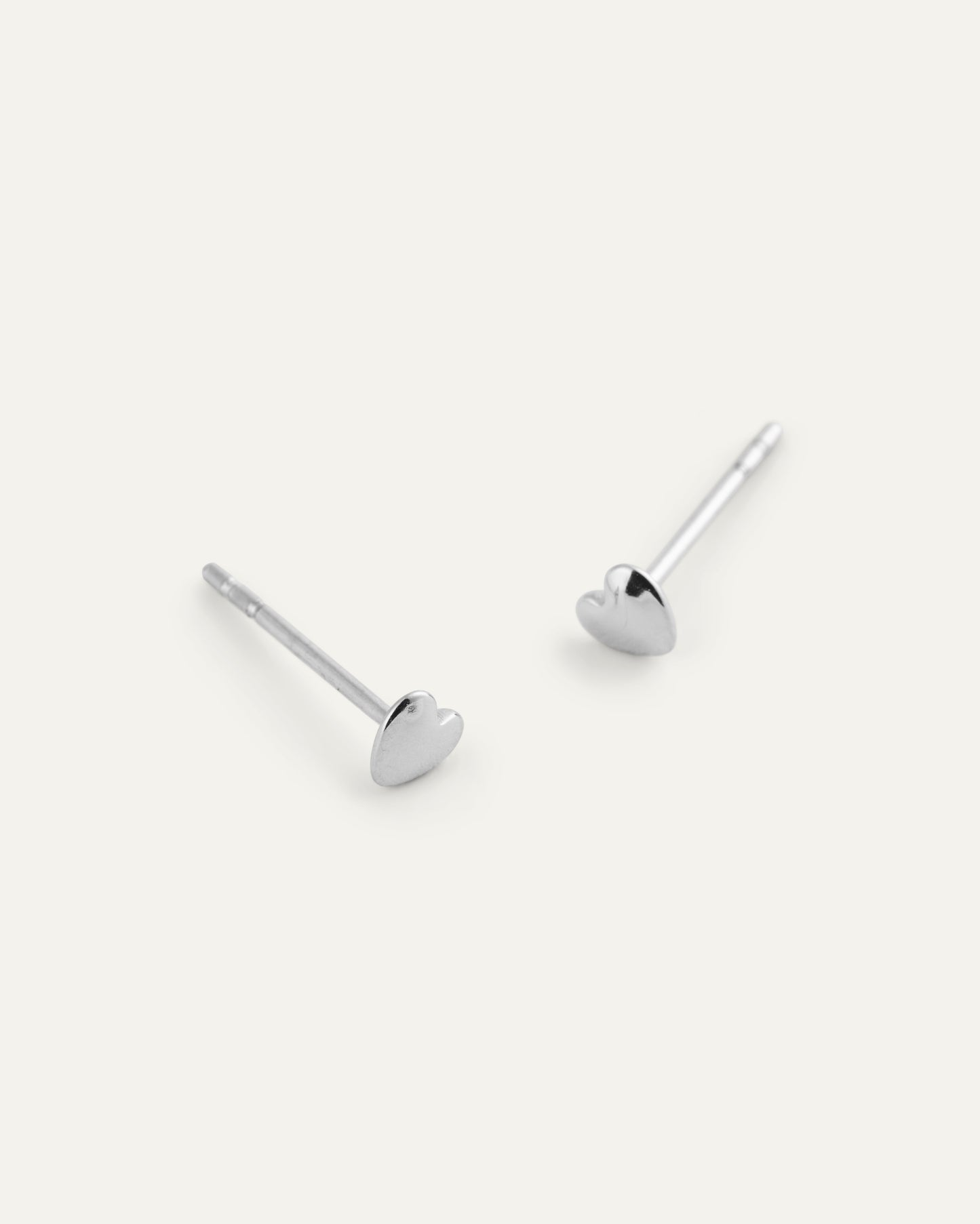 Love Steel Small Studs