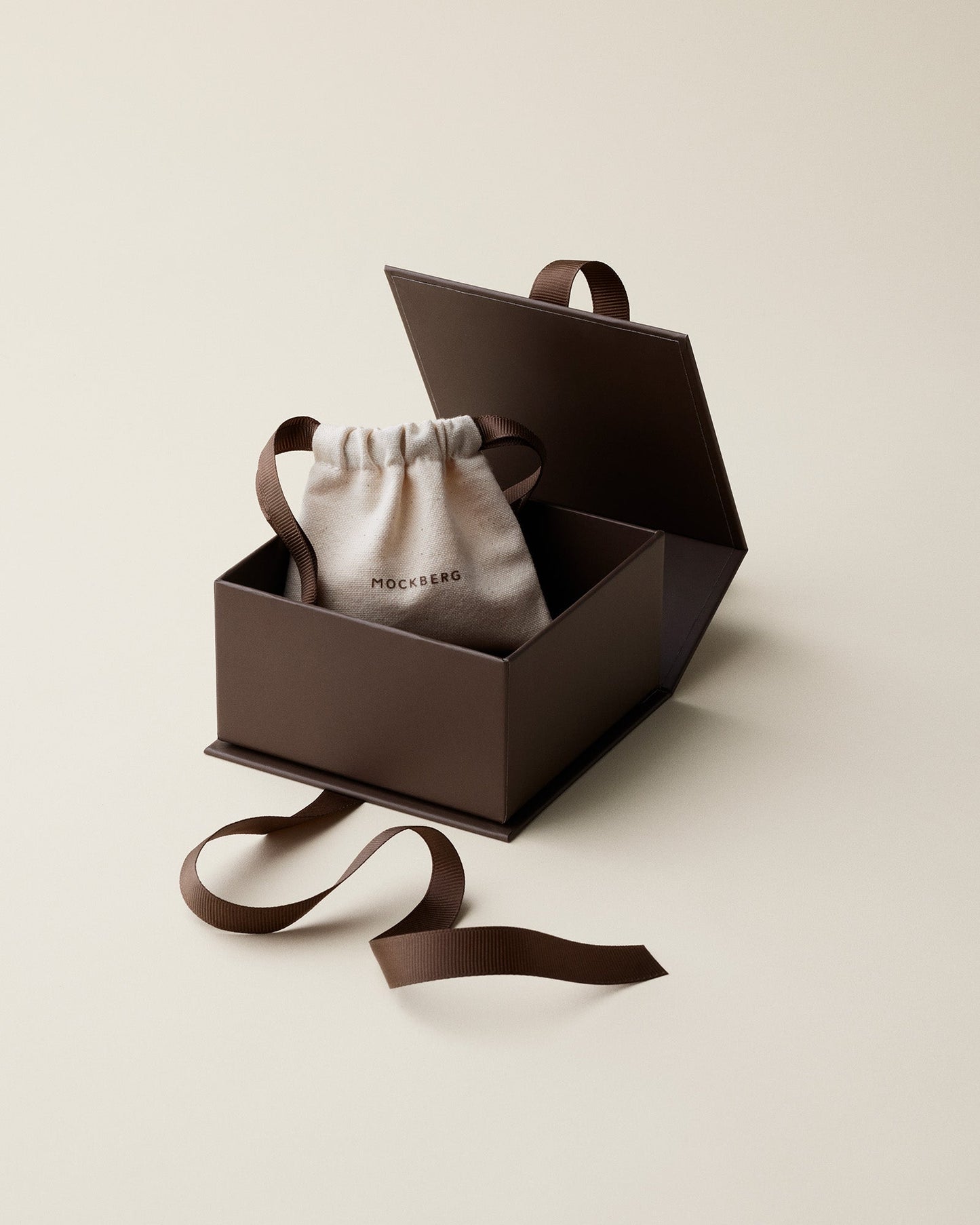 Small brown gift box