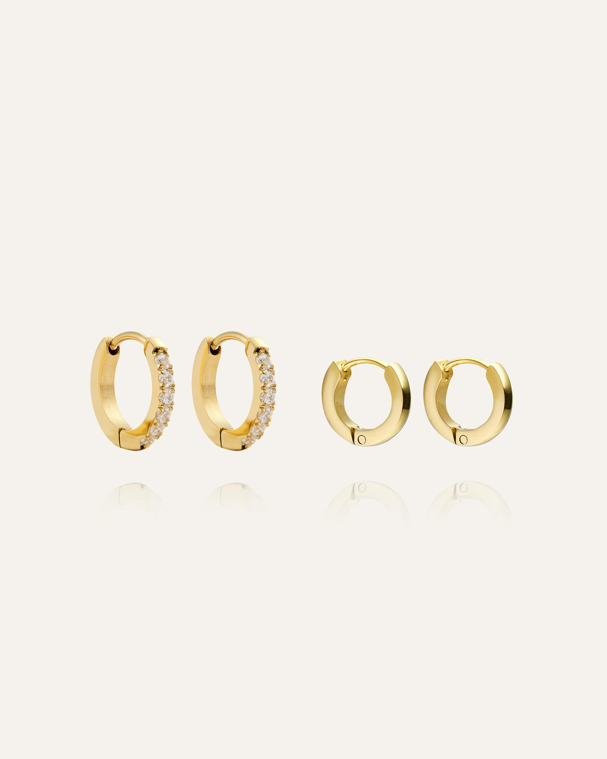 Dream Set Gold Hoops