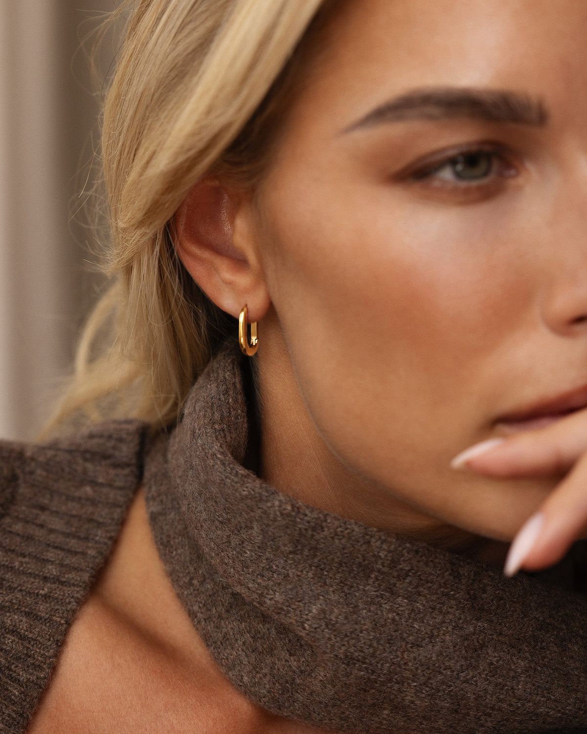 Slim Small U-Hoops
