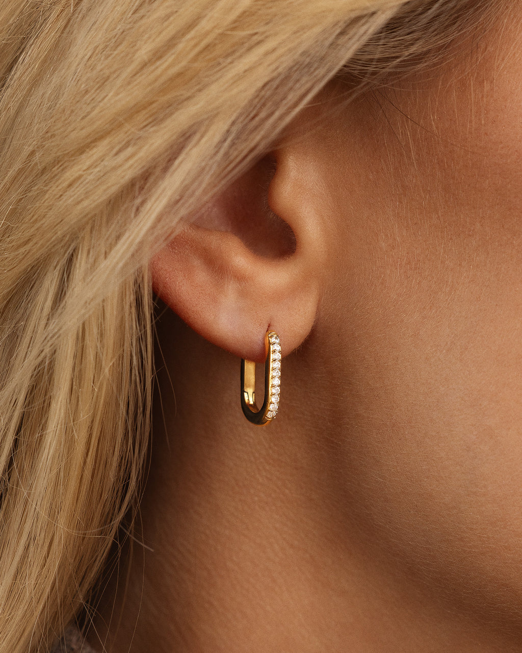 Sparkle Small U-Hoops