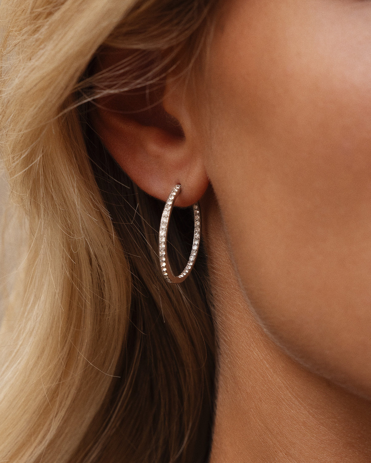 Sparkle Extra Large Hoops