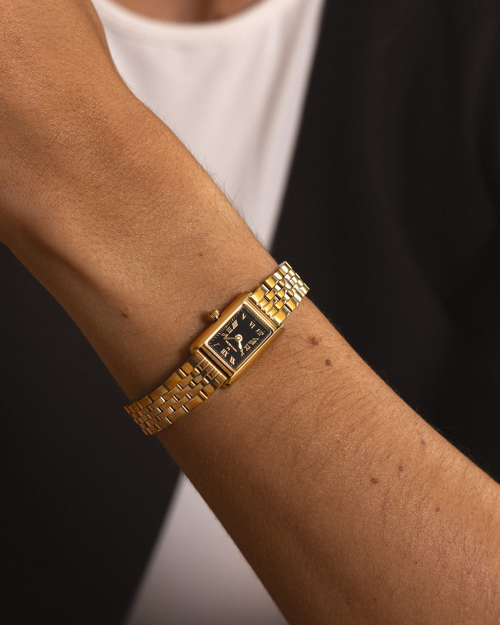 Timeless Petite Noir Watch