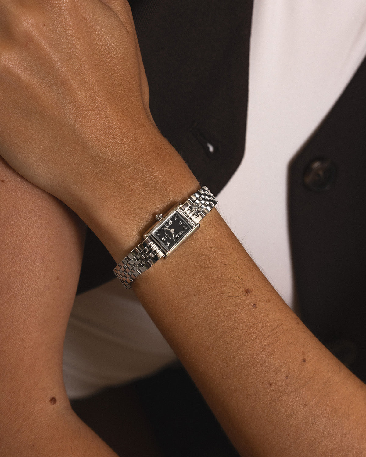 Timeless Petite Noir Watch