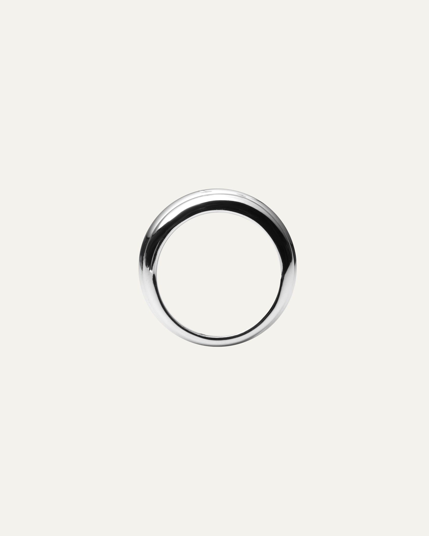 Rebel Double Silver Ring