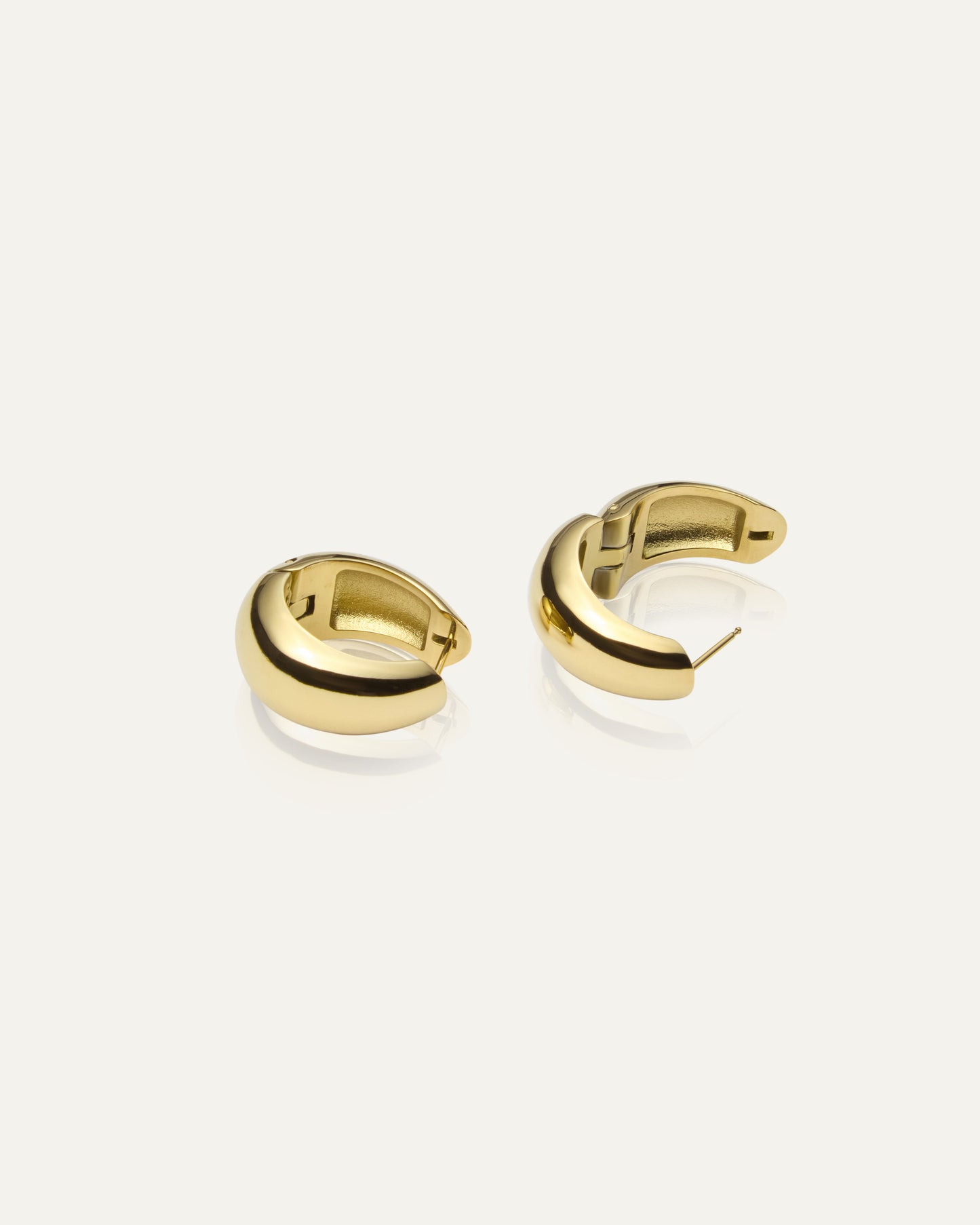 Aura Bold Gold Hoops