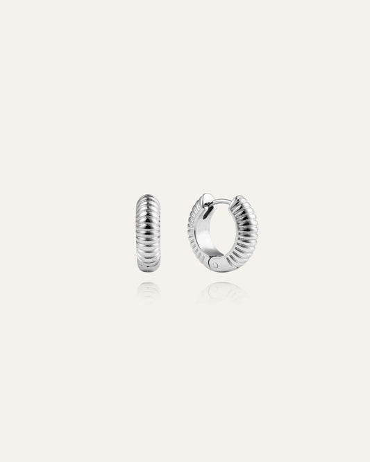 Ribbed Hoops Medium