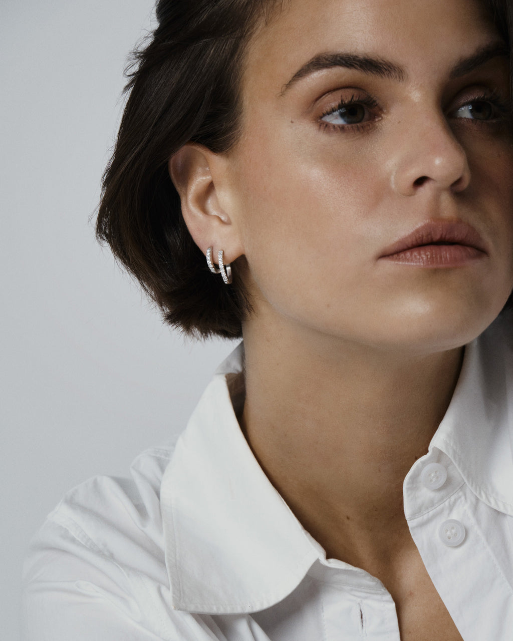 Shiny Hoops Small